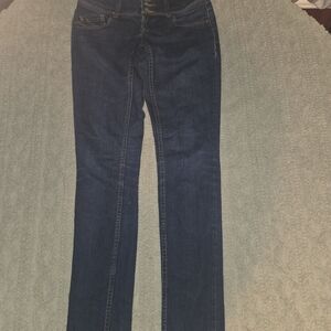 Blue Life Dark Blue Women's Straight Leg Jeans